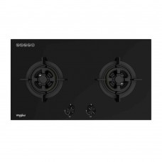 Whirlpool GWG7820TS (PUB) 2-Burner Tempered Glass Gas Hob